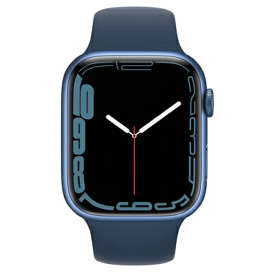 Apple Watch Series 7 GPS 45mm Aluminum Case with Sport Band Blue GB Apple Watch Series 7 GPS 45mm Aluminum Case with Sport Band Blue GB