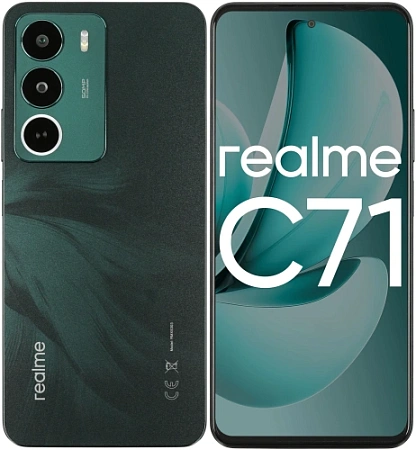 Realme C71 6/128 GB Зеленый Realme C71 6/128 GB Зеленый