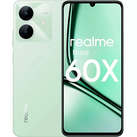 Realme Note 60x 3/64GB Зеленый Realme Note 60x 3/64GB Зеленый