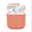 Чехол для AirPods 1/2 Ultra Slim силиконовый персиковый Deppa Чехол для AirPods 1/2 Ultra Slim силиконовый персиковый Deppa