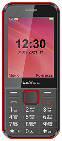 texet TM-302 Черно-красный texet TM-302 Черно-красный