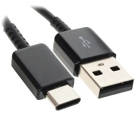 Кабель SAMSUNG USB-A Type-C, черный Кабель SAMSUNG USB-A Type-C, черный