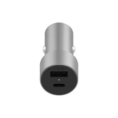 АЗУ Mophie Car Charger Dual USB-A+USB-C 30W Серебристый АЗУ Mophie Car Charger Dual USB-A+USB-C 30W Серебристый