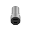 АЗУ Mophie Car Charger Dual USB-A+USB-C 30W Серебристый АЗУ Mophie Car Charger Dual USB-A+USB-C 30W Серебристый