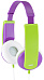 Наушники JVC KIDS проводные детские (HA-KD5-V-EF) Фиолетовые/зеленые Наушники JVC KIDS проводные детские (HA-KD5-V-EF) Фиолетовые/зеленые