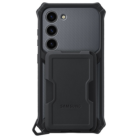 Накладка Samsung S23 Rugged Gadget Case черный Накладка Samsung S23 Rugged Gadget Case черный