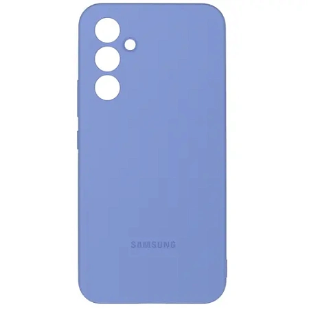 Накладка Samsung A54 Silicone Case голубая Накладка Samsung A54 Silicone Case голубая