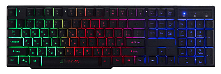 Клавиатура Oklick 780G Slayer multimedia for gamer LED черный Клавиатура Oklick 780G Slayer multimedia for gamer LED черный