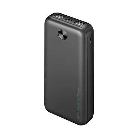 Внешний аккумулятор Deppa NRG Power V2 10000mAh 2xUSB черный Внешний аккумулятор Deppa NRG Power V2 10000mAh 2xUSB черный