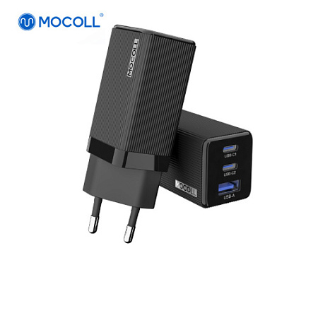 Сетевое ЗУ Mocoll 65W FC Tyre-C Alfa,Black Сетевое ЗУ Mocoll 65W FC Tyre-C Alfa,Black