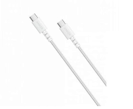 Дата-кабель Anker A8032 PowerLine Select+ USB C to USB-C 60W 0.9m White Дата-кабель Anker A8032 PowerLine Select+ USB C to USB-C 60W 0.9m White
