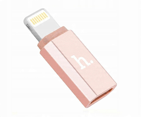 Переходник Lightning - MicroUSB Hoco Переходник Lightning - MicroUSB Hoco
