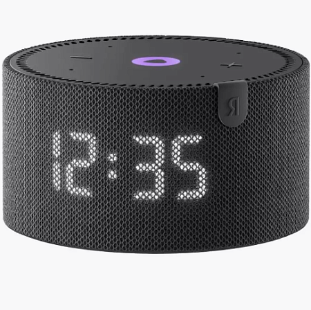 Колонка Яндекс.Станция Мини Плюс YNDX-00020 с часами черная Колонка Яндекс.Станция Мини Плюс YNDX-00020 с часами черная