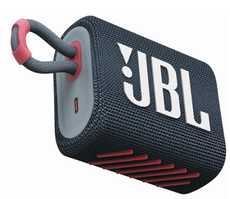 Акустическая система JBL GO 3 Синий/розовый Акустическая система JBL GO 3 Синий/розовый