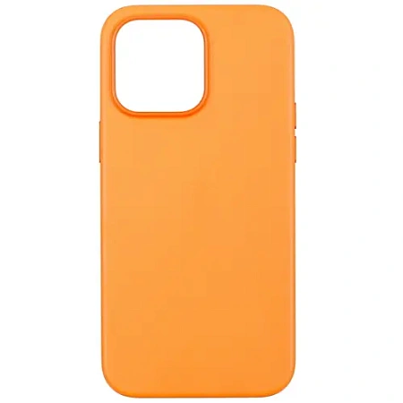 Чехол для Apple iPhone 14 Leather Case with MagSafe Orange Чехол для Apple iPhone 14 Leather Case with MagSafe Orange