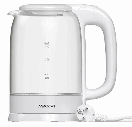 Чайник Maxvi KE1741G White Чайник Maxvi KE1741G White