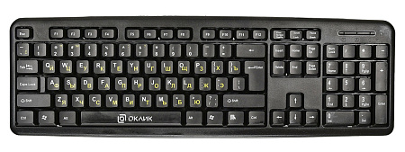Клавиатура Oklick 130M черная Клавиатура Oklick 130M черная