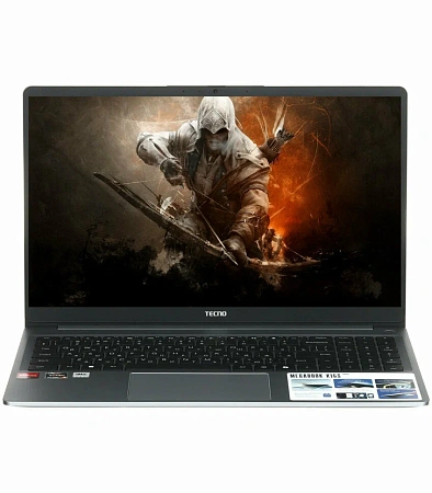 Ноутбук TECNO K15SDA/ R5-7430U 16/1TB/15.6"/ Win 11H/ Silver Ноутбук TECNO K15SDA/ R5-7430U 16/1TB/15.6"/ Win 11H/ Silver