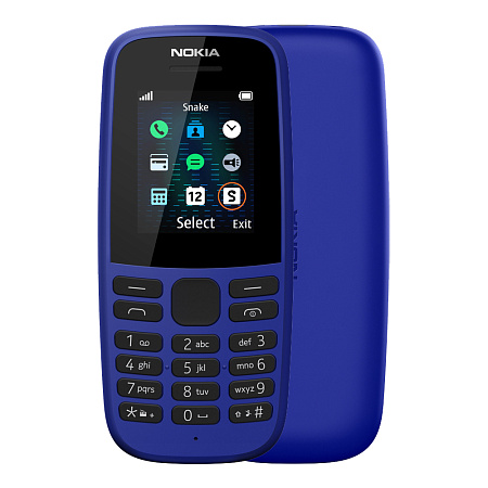 Nokia 105 SS 2019 (TA-1203) Синий Nokia 105 SS 2019 (TA-1203) Синий