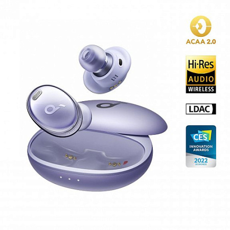 Гарнитура беспроводная SOUNDCORE Liberty 3 Pro Purple Гарнитура беспроводная SOUNDCORE Liberty 3 Pro Purple