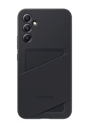 Накладка Samsung A34 Card Slot Сase черная Накладка Samsung A34 Card Slot Сase черная