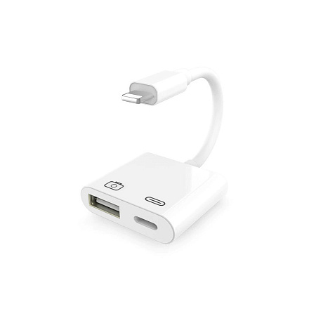 Адаптер Apple Lightning to USB3 Camera Adapter Адаптер Apple Lightning to USB3 Camera Adapter