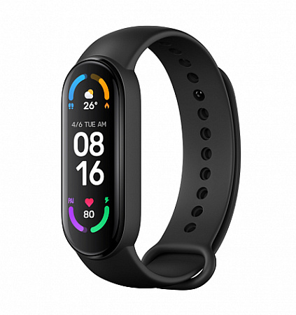 Фитнес-браслет Xiaomi Mi Band 6 NFC черный Фитнес-браслет Xiaomi Mi Band 6 NFC черный