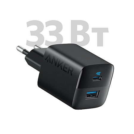 СЗУ Anker PowerPort 323 A2331 2USB (A+C) 33W Black СЗУ Anker PowerPort 323 A2331 2USB (A+C) 33W Black