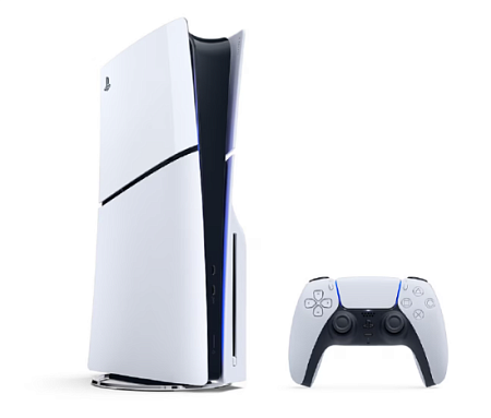 Игровая приставка PlayStation 5 Slim CFI-2000A белый/черный Игровая приставка PlayStation 5 Slim CFI-2000A белый/черный